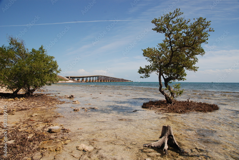 Fototapeta premium Florida Keys - Seven Mile Bridge