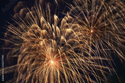 Firework in Kolomna. Russia