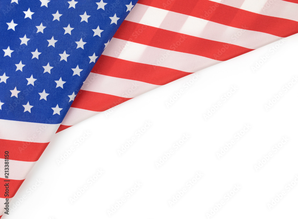 Fototapeta premium USA flag on background