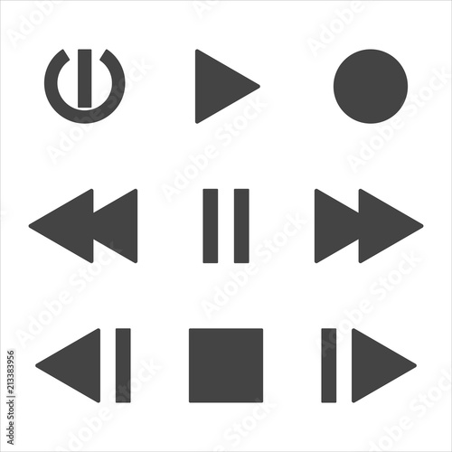Free Download flat multimedia icons - GFXLoad