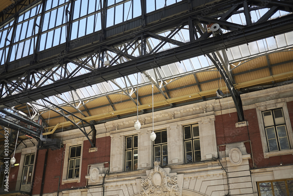 London, United Kingdom - June 27, 2018 : View of Victoria station