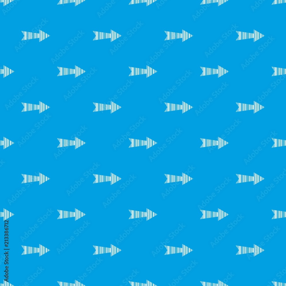 Linear black arrow pattern vector seamless blue repeat for any use Linear black arrow pattern vector seamless blue repeat for any use