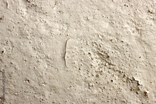 old concrete wall in cracks