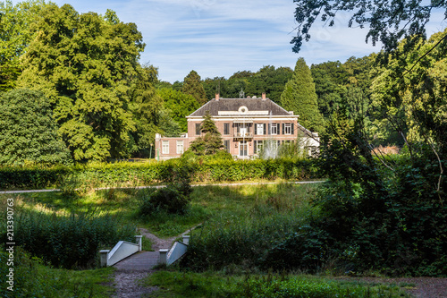 Estate and manor house  Mariendaal near Arnhem in Gelderland the Netherlands photo