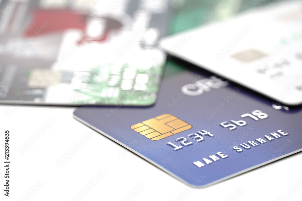 Credit card close up shot with selective focus for background. Credit card close up shot with selective focus for background.