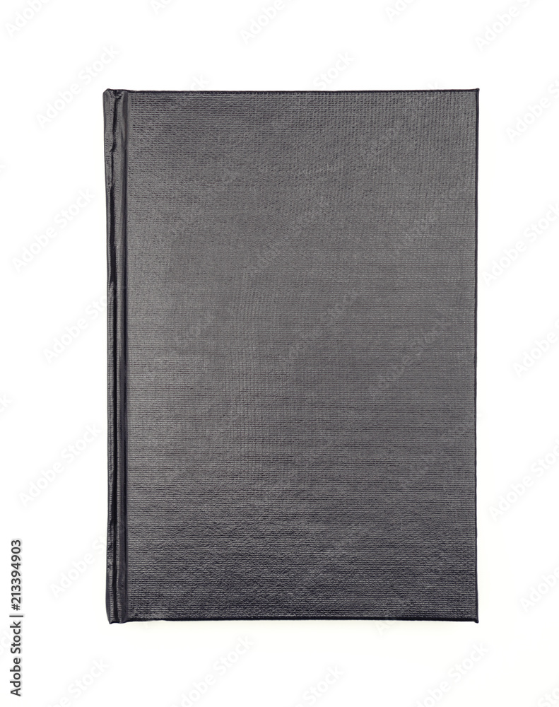 Blank square cover book template on white background Blank square cover book template on white background