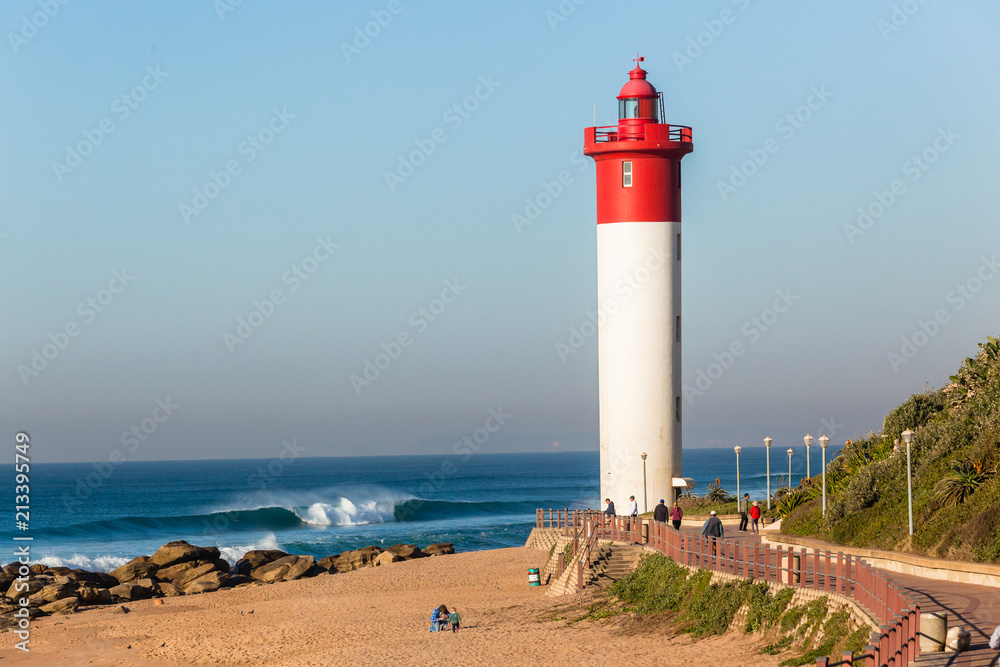 Fototapeta premium Beach Lighthouse Ocean