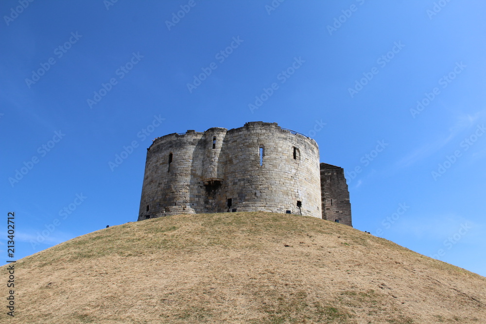 Clifford's Tower in the City of York England