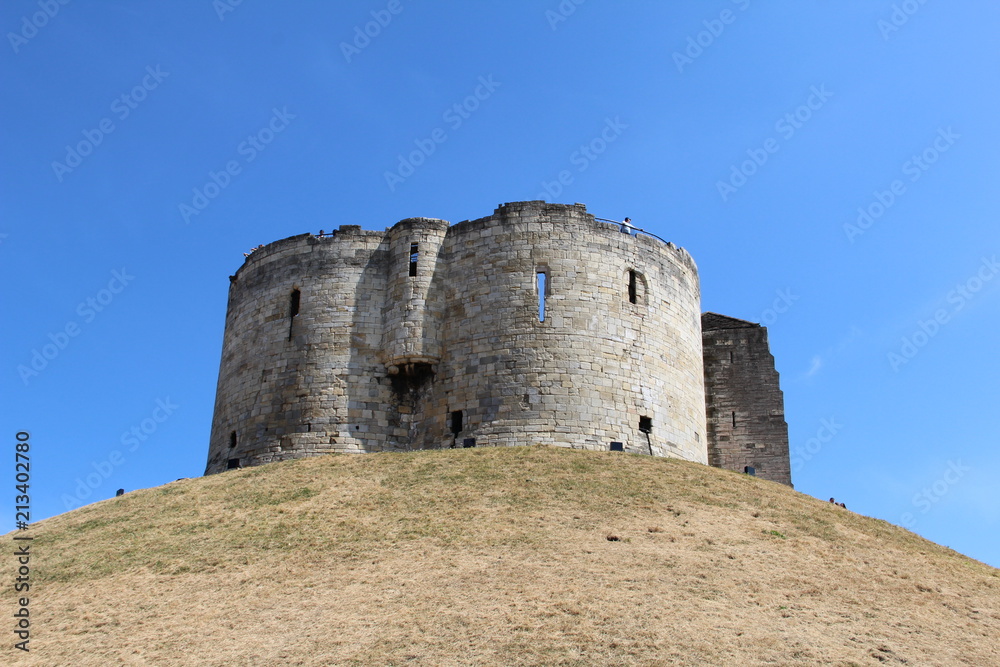 Clifford's Tower in the City of York England