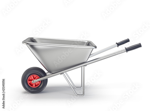 Canvas-taulu wheelbarrow