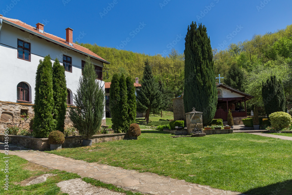 Panoramic view of Medieval Temski monastery St. George, Pirot Region, Republic of Serbia Panoramic view of Medieval Temski monastery St. George, Pirot Region, Republic of Serbia