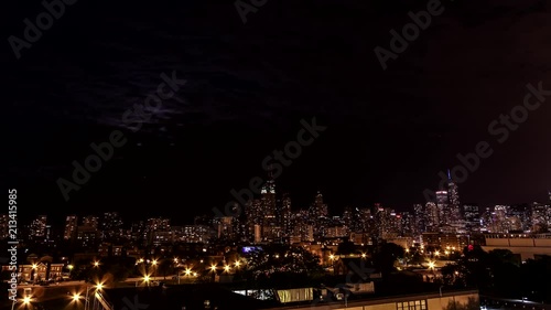 Wallpaper Mural Cityscape - Chicago time lapse Torontodigital.ca