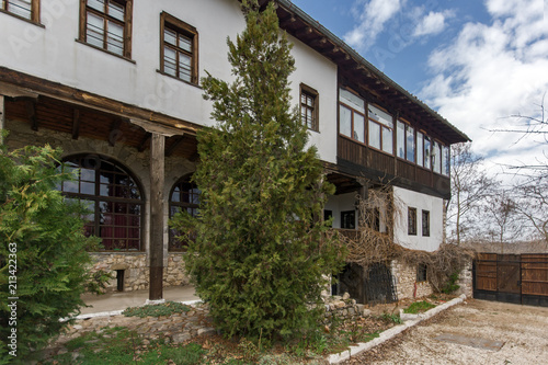 Fototapeta Naklejka Na Ścianę i Meble -  Medieval Buildings in Arapovo Monastery of Saint Nedelya, Plovdiv Region,  Bulgaria