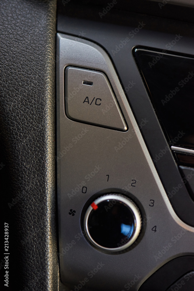 Air conditioning control button