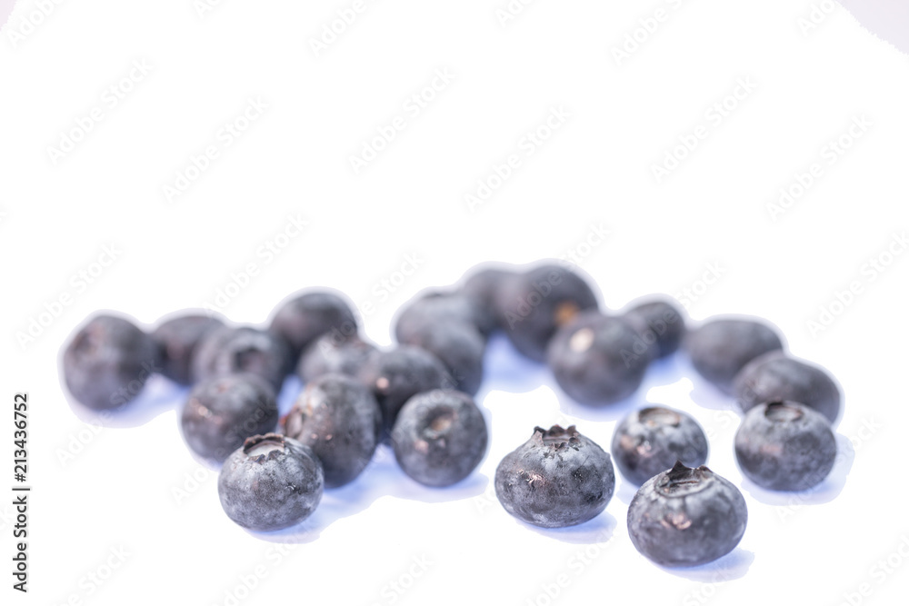 blueberry in white background blueberry in white background