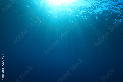 Fototapeta Naklejka Na Ścianę i Meble -  Blue water background 
