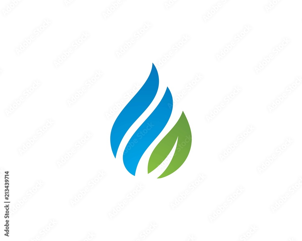 water drop Logo Template water drop Logo Template