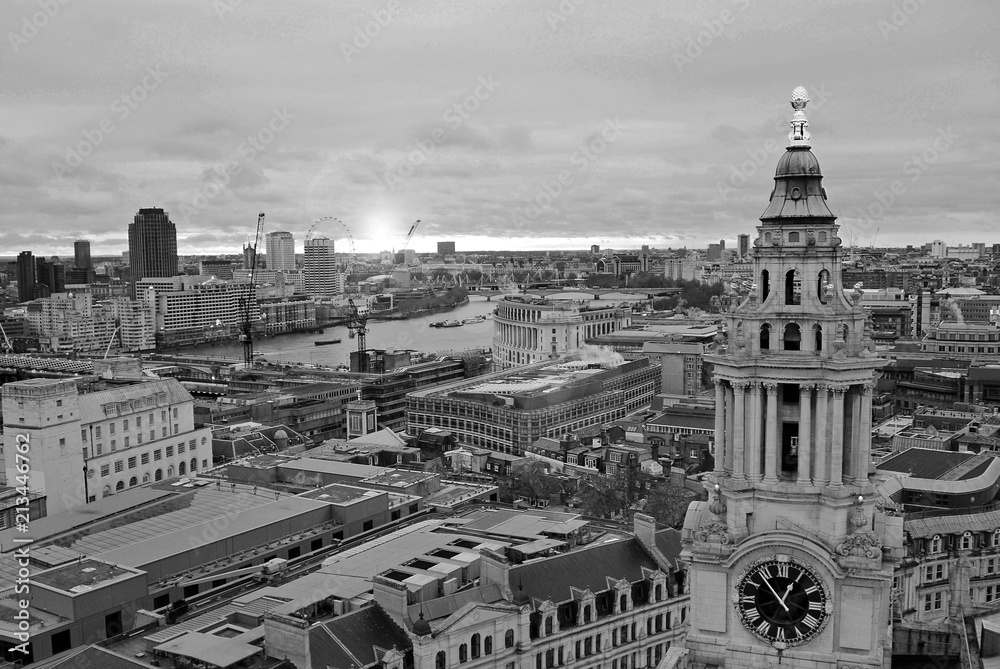 City of London View St Pauls Cathederal