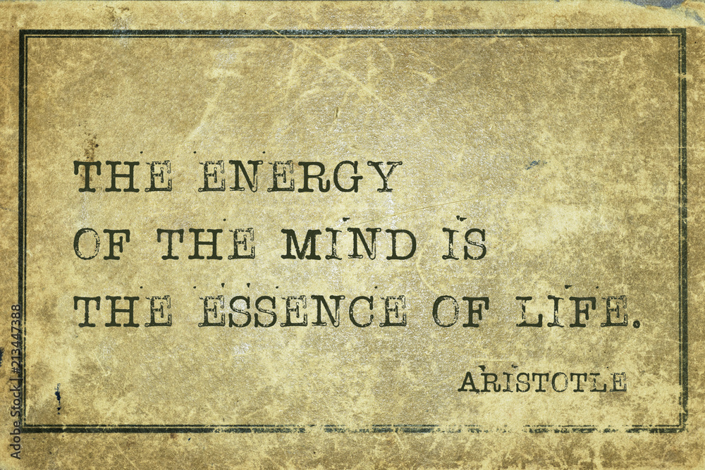life essence Aristotle