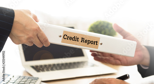 credit report photo