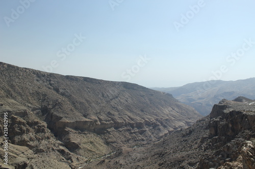 mountains Jabal Akhdar in Oman
