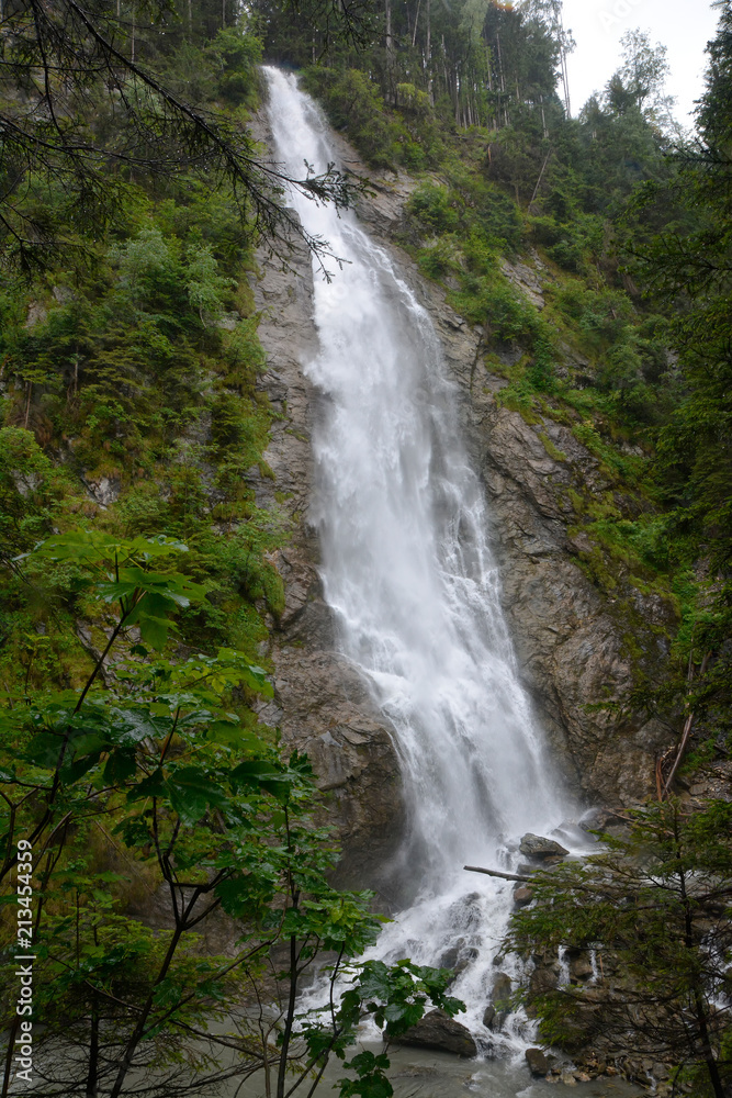 Kitzlochklamm waterfall, Taxenbach