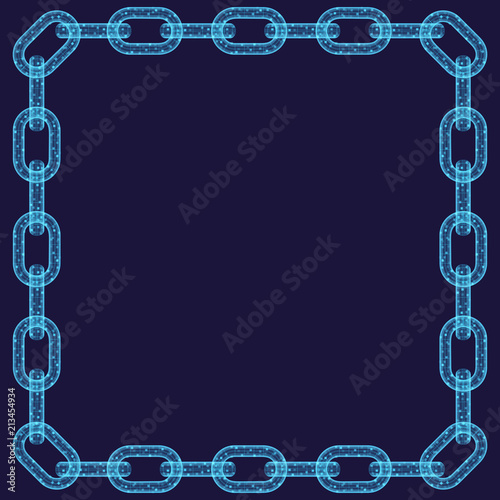 Abstract chain frame