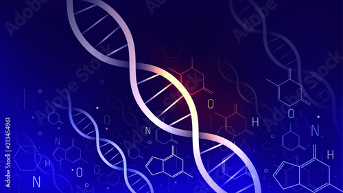 dna background vector