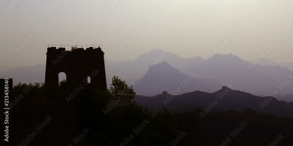 Obraz premium Great Wall of china, jinshanling