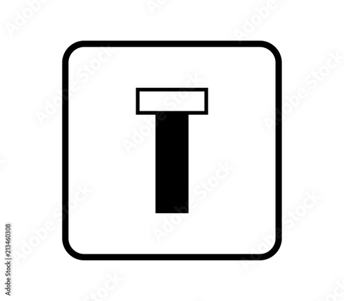 road sign icon