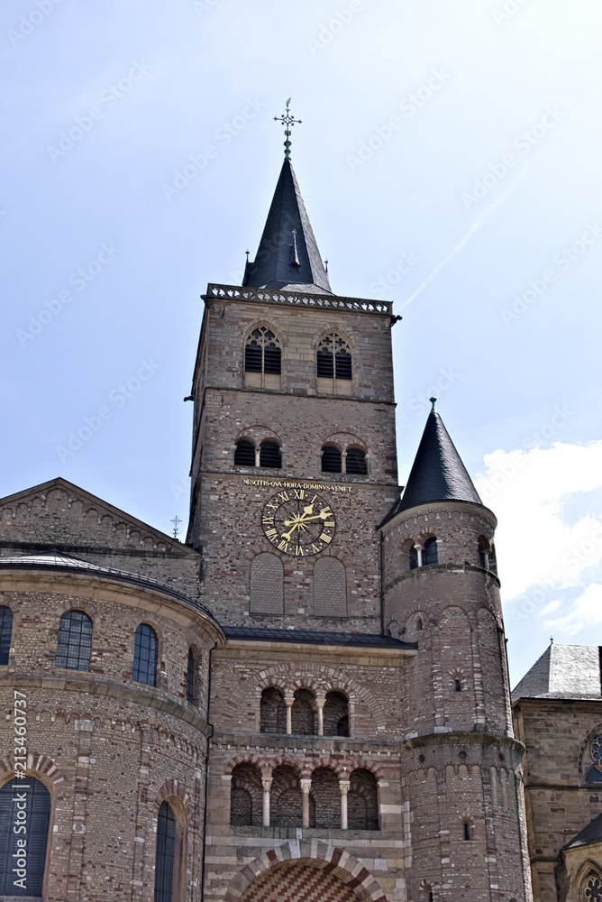 The High Cathedral of Saint Peter in Trier, Germany.
