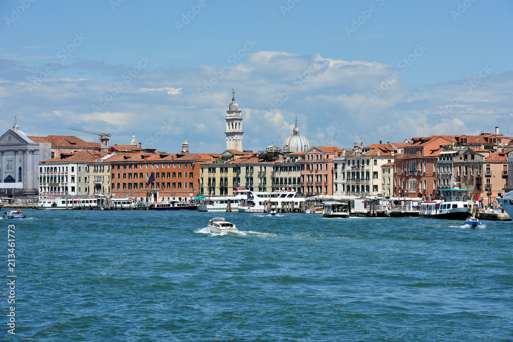 Embankment of the city of Venice.