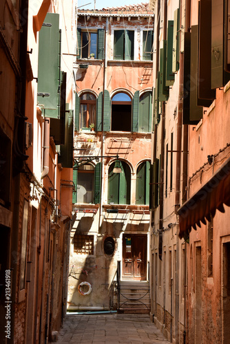 Old streets in Venice.