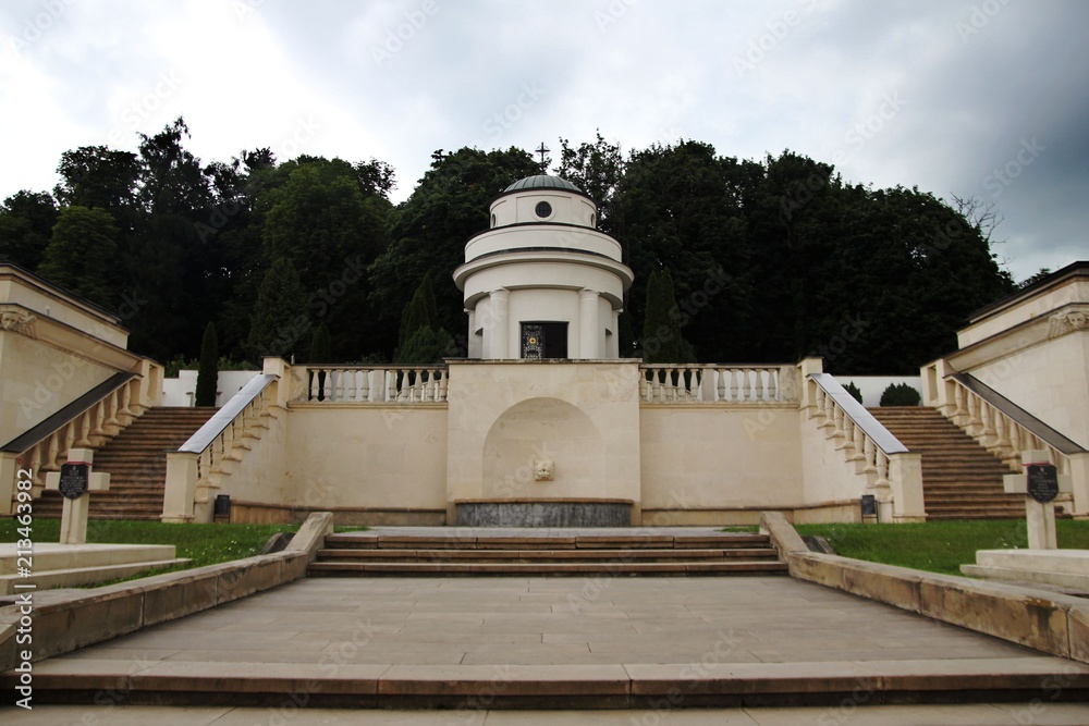 Cemetery of the Defenders of Lviv (Cemetery of Eaglets) - part of the Lychakiv Cemetery in Lviv, Ukraine 