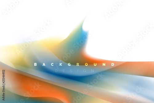Holographic paint explosion design, fluid colors flow, colorful storm. Liquid mixing colours motion concept, trendy abstract background layout template for business presentation, app wallpaper banner
