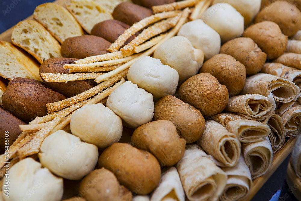 Naklejka premium bread of different kinds