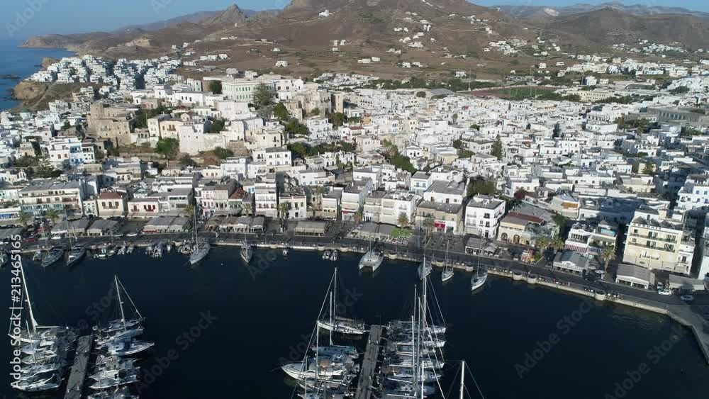 GRECE COLLECTION : Cyclades | Île de Naxos | Ville et Port de Naxos GRECE COLLECTION : Cyclades | Île de Naxos | Ville et Port de Naxos