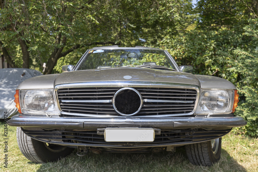 Oldtimer ansicht von vorne Frontal