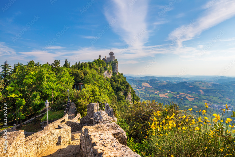 San Marino cityscape