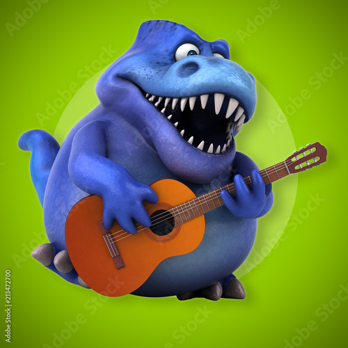 Fun Trex - 3D Illustration