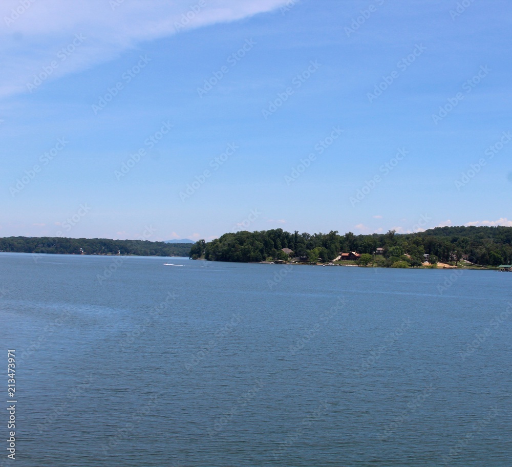 A beautiful sunny summer day at the lake. A beautiful sunny summer day at the lake.
