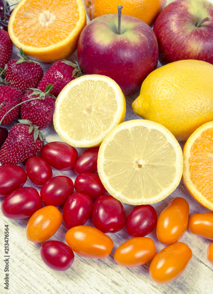 Healthy food - food products with a high content of vitamin c. Healthy food - food products with a high content of vitamin c.