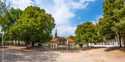 Bad Nauheim Kurpark und Konzertmuschel
