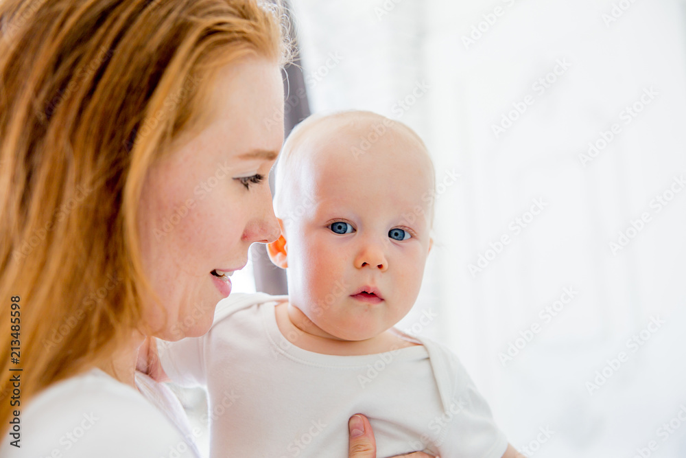Mother with a baby Mother with a baby