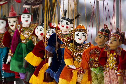 Myanmar dolls