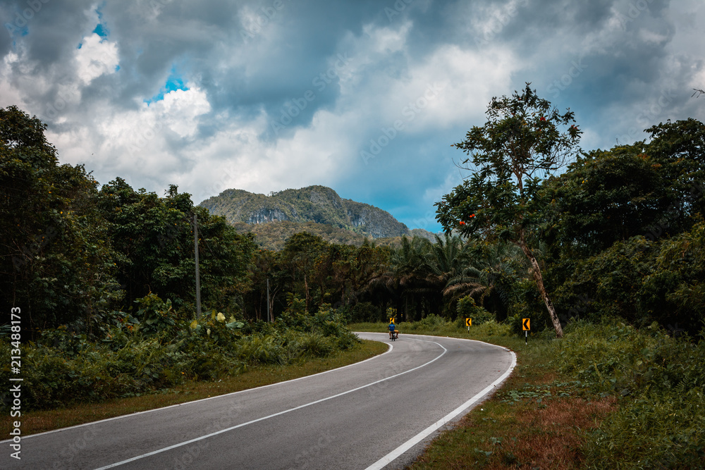 Straße in Malaysia