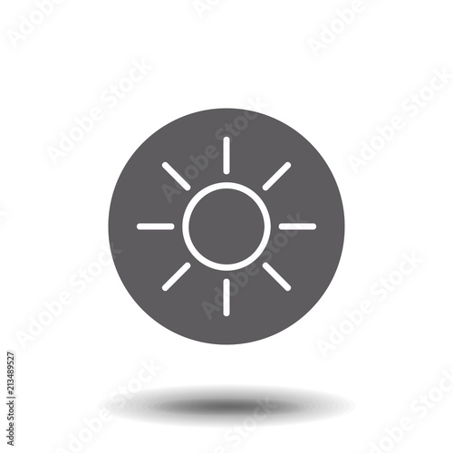 line sun Icon