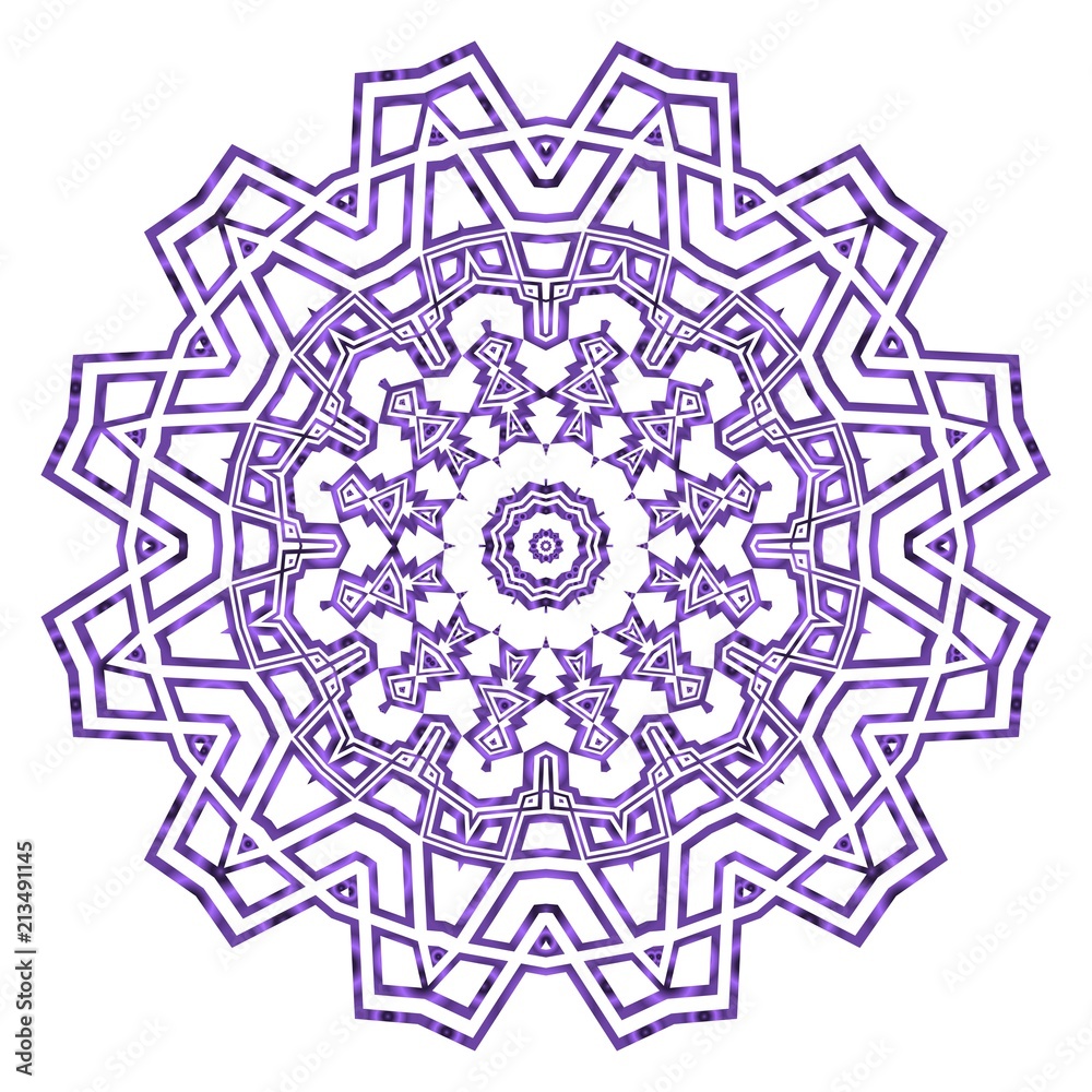 Mandala on a white background. Beautiful oriental, asian motives. Flower vector. Mandala on a white background. Beautiful oriental, asian motives. Flower vector.