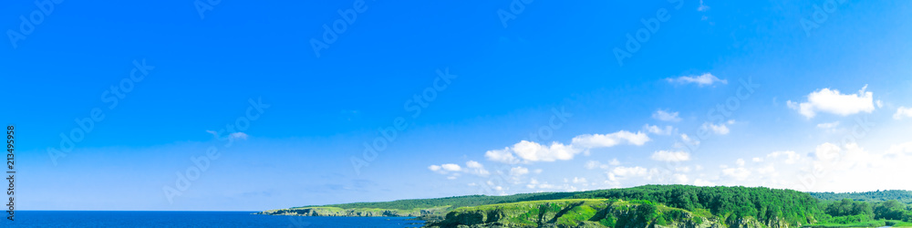 Landscape of Butamyata beach. Sinemorets, Bulgaria Landscape of Butamyata beach. Sinemorets, Bulgaria
