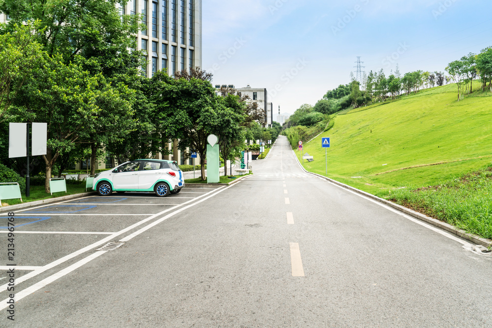 Fototapeta premium Highways and modern urban buildings in Chongqing, China